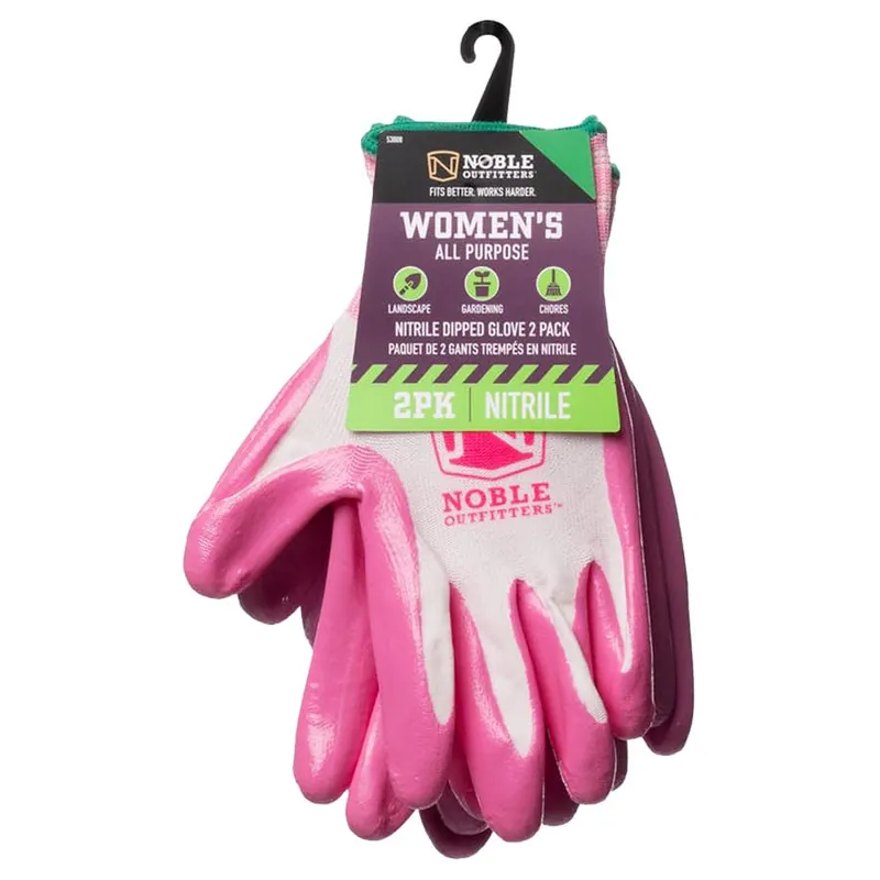 Noble Outfitters Women‘s Nitrile Dip Gloves