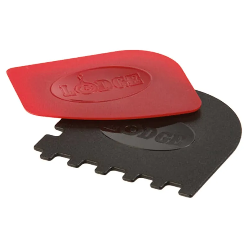 Lodge Plastic Scraper Combo