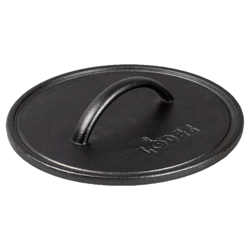 Lodge Seasoned Cast Iron Round Grill Press