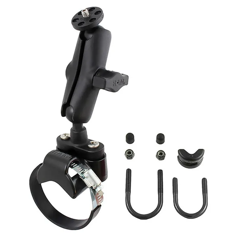 RAM Mounts ATV/Side By Side Rail Mount with 1/4"-20 Camera Adapter