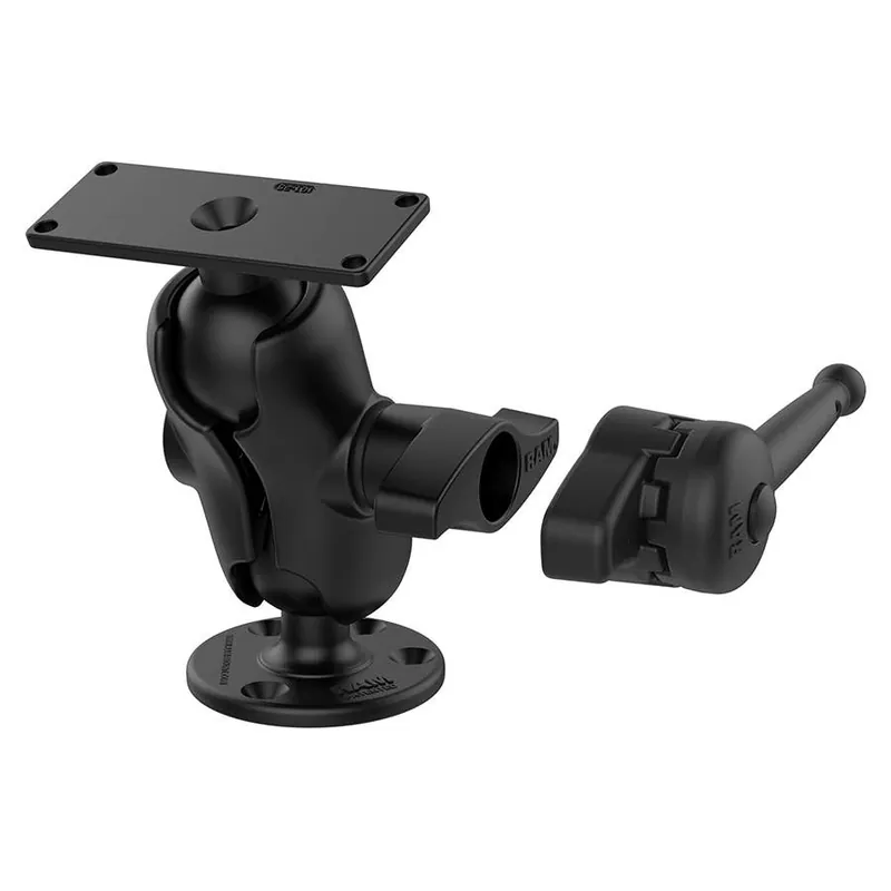RAM Mounts Drill-Down Ball Fishfinder Mount for Humminbird Helix 8-15, XPLORE & Apex