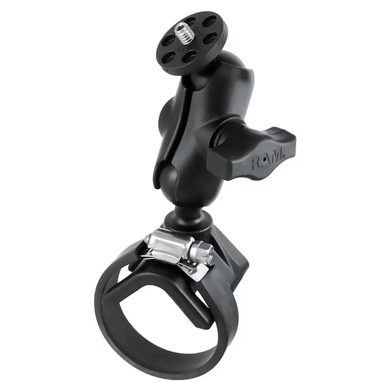 RAM Mounts Strap Hose Clamp Mount with 1/4"-20 Camera Adapter