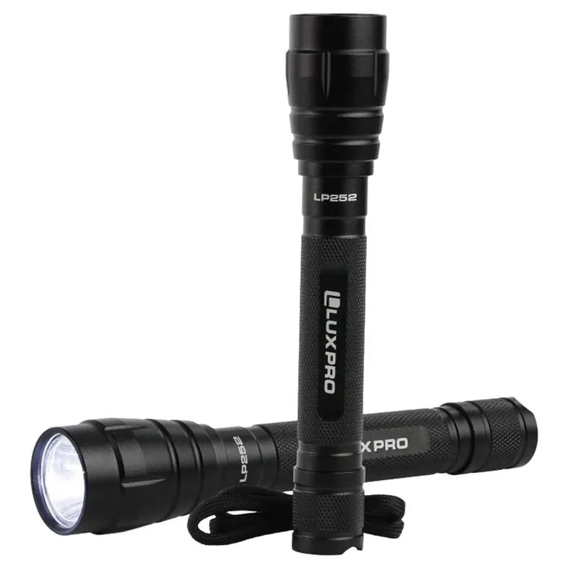 Lux Pro Convenient 2AA 250 Lumens Flashlight