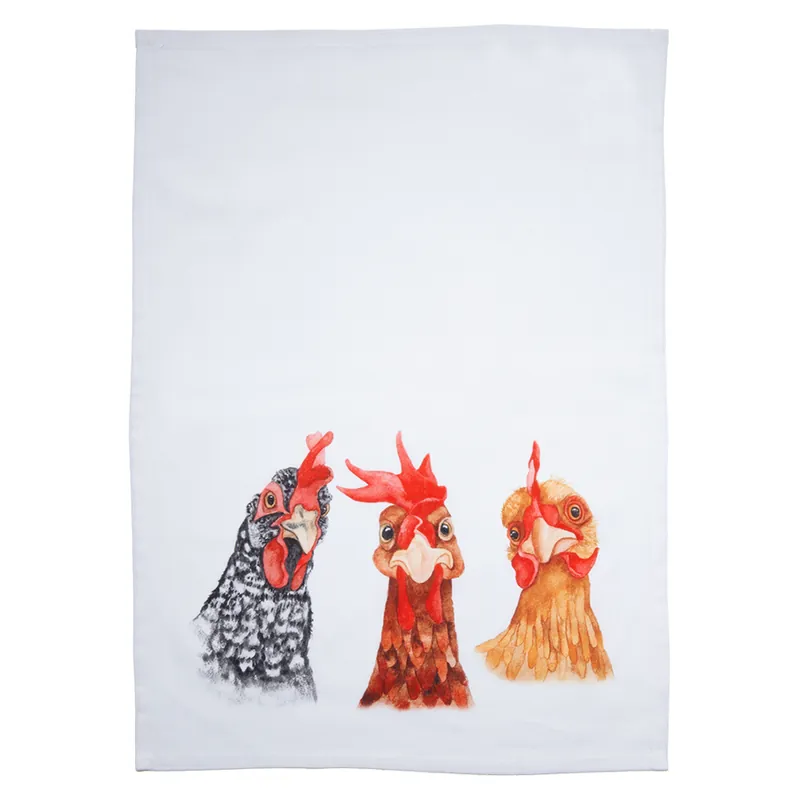 Carstens What The Cluck Tea Towel