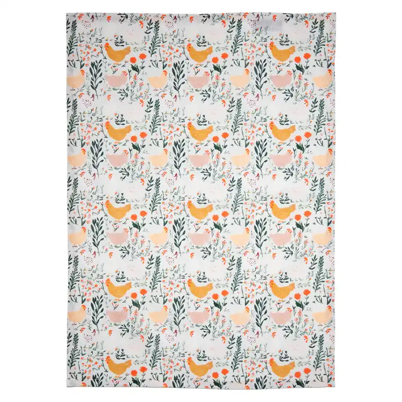 Carstens Botanical Chicks Tea Towel