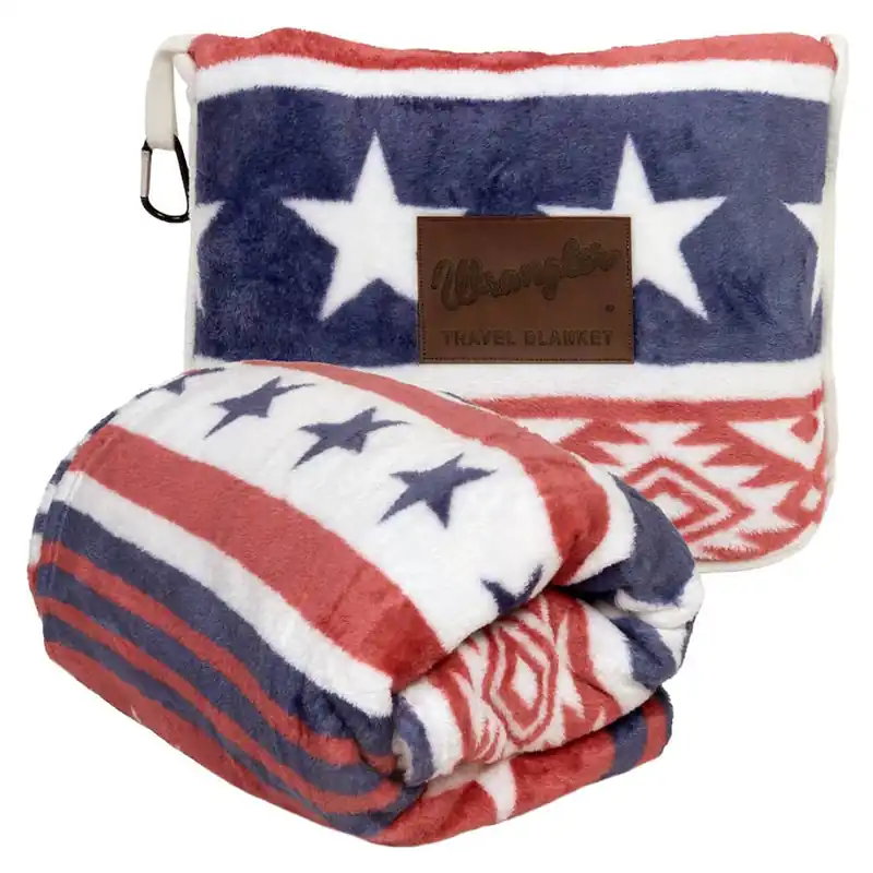 Carstens Wrangler Western Sky Travel Blanket