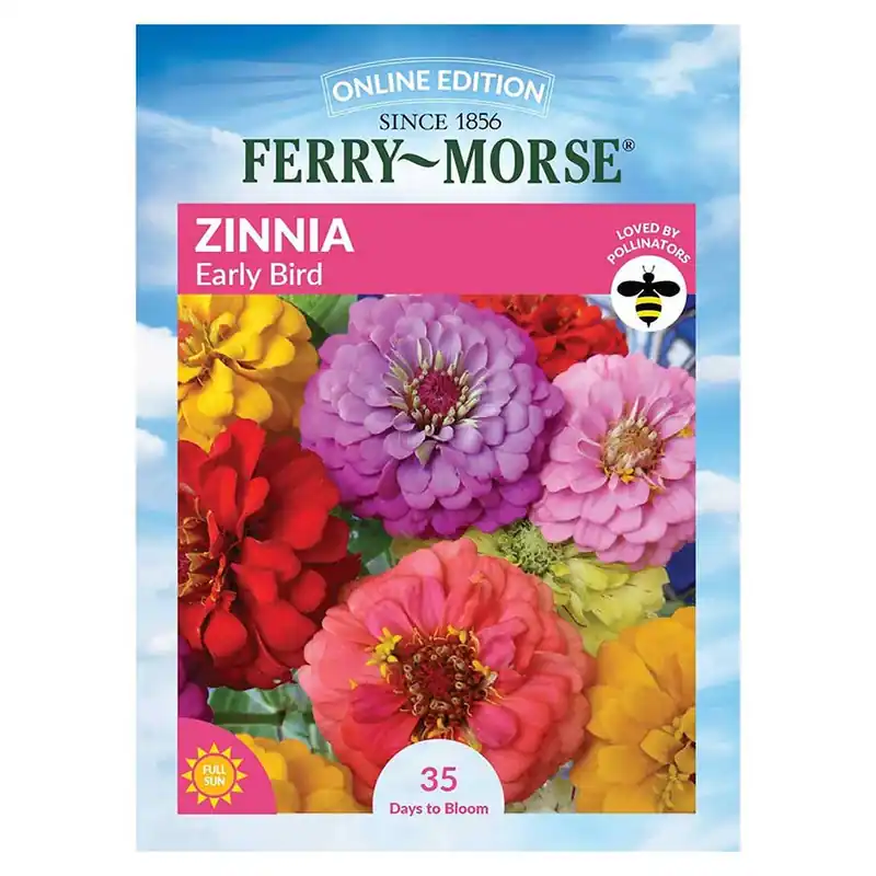 Ferry-Morse Zinnia Early Bird Seeds