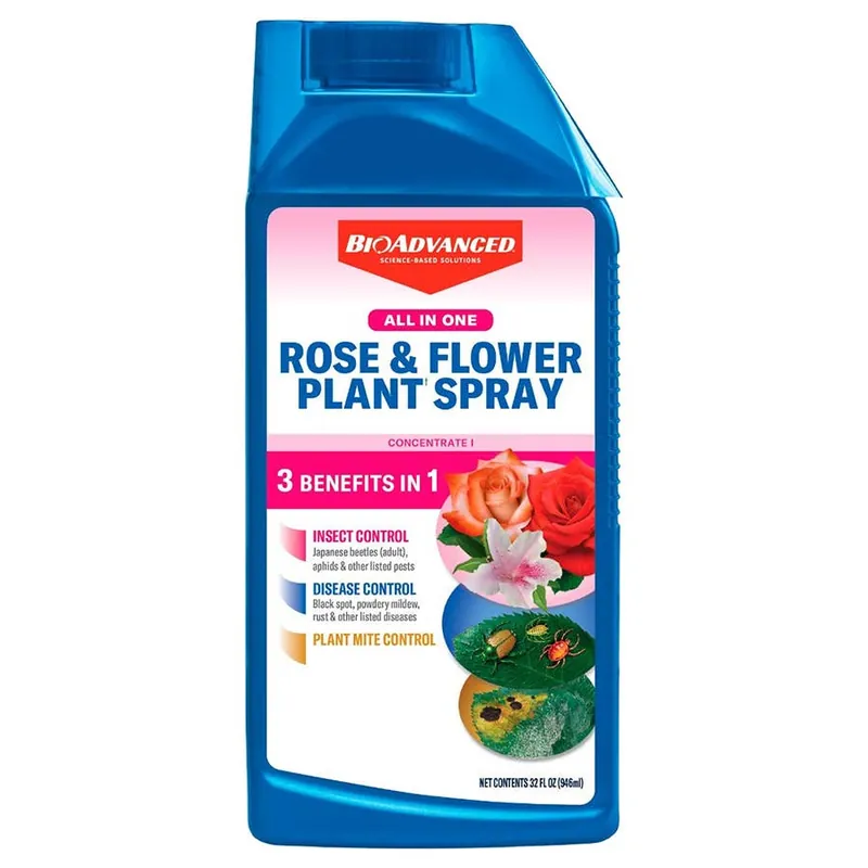 BioAdvanced All-In-One Rose & Flower Plant Spray Concentrate