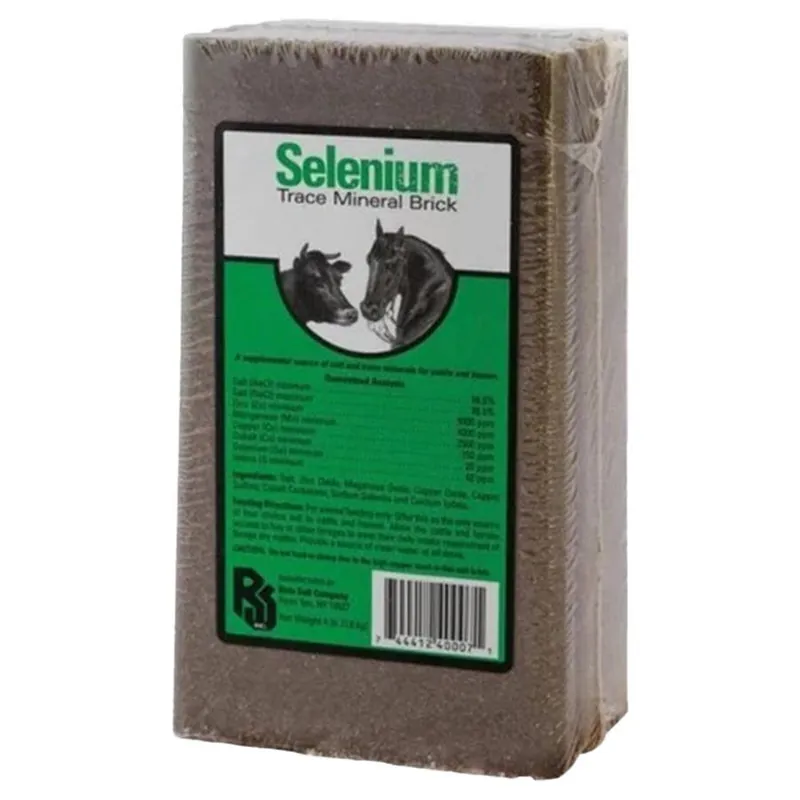 Roto Salt Selenium Trace Mineral Salt Block