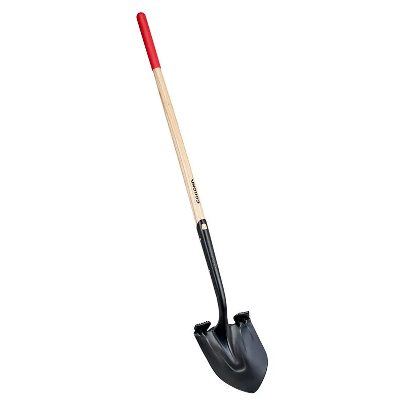 Corona Tools Boron Steel Hardwood Handle Round Point Shovel