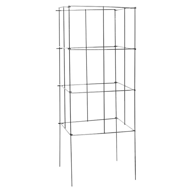 Glamos Wire Galvanized Heavy Duty Stackable Square Tomato Cage