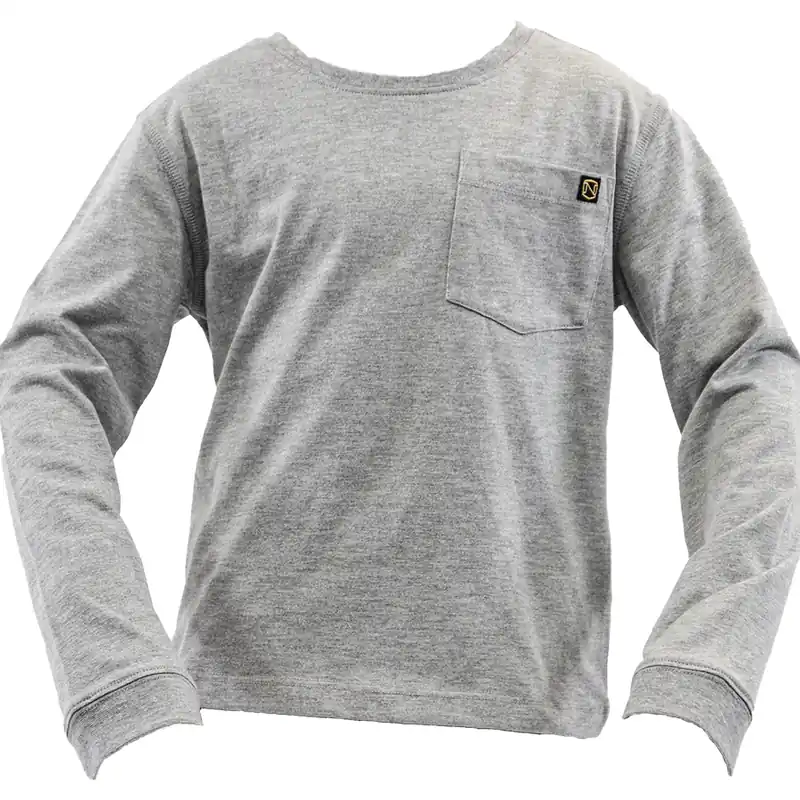 Noble Outfitters Kid‘s The Best Darn Long Sleeve Pocket T-Shirt