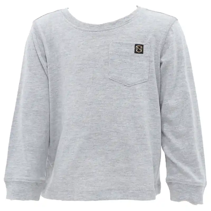 Noble Outfitters Toddler‘s The Best Darn Long Sleeve Pocket T-Shirt