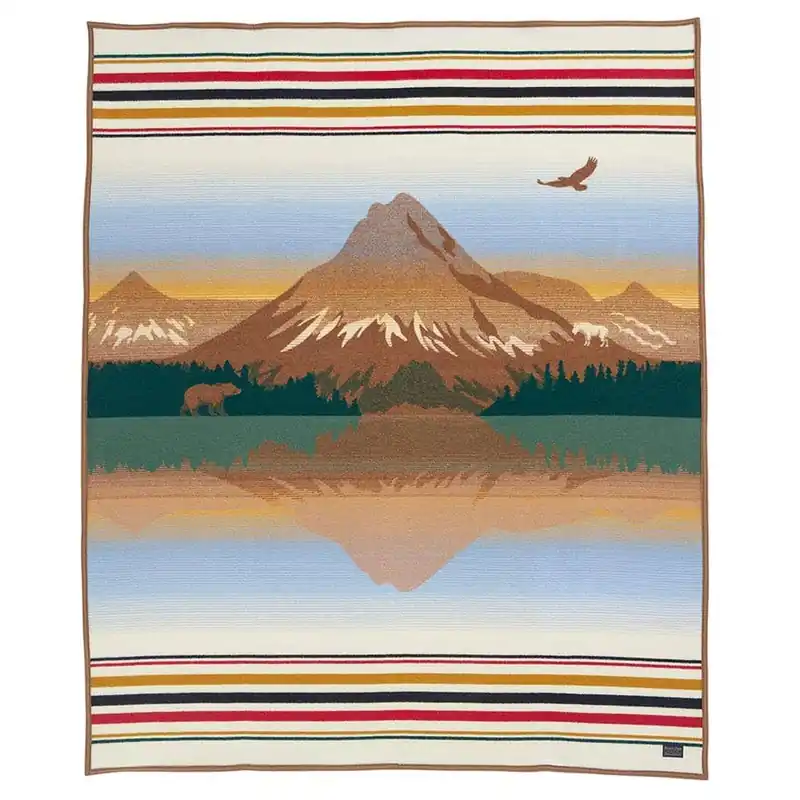 Pendleton Glacier Peaks Blanket