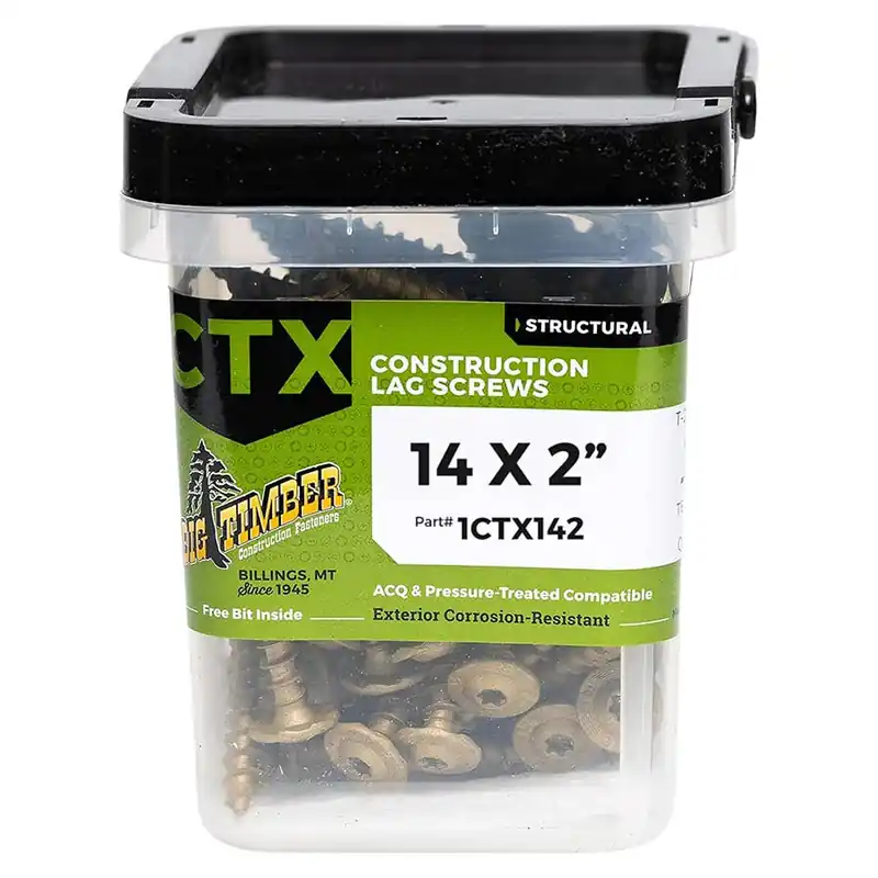 Big Timber Torx Construction Lag Screw Jar