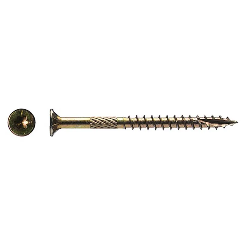 Big Timber Yellow Torx Wood Screw Jar