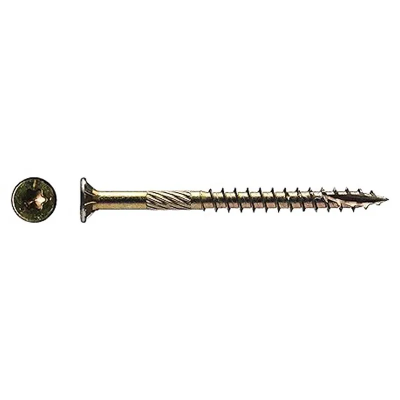 Big Timber Yellow Torx Wood Screw Jar