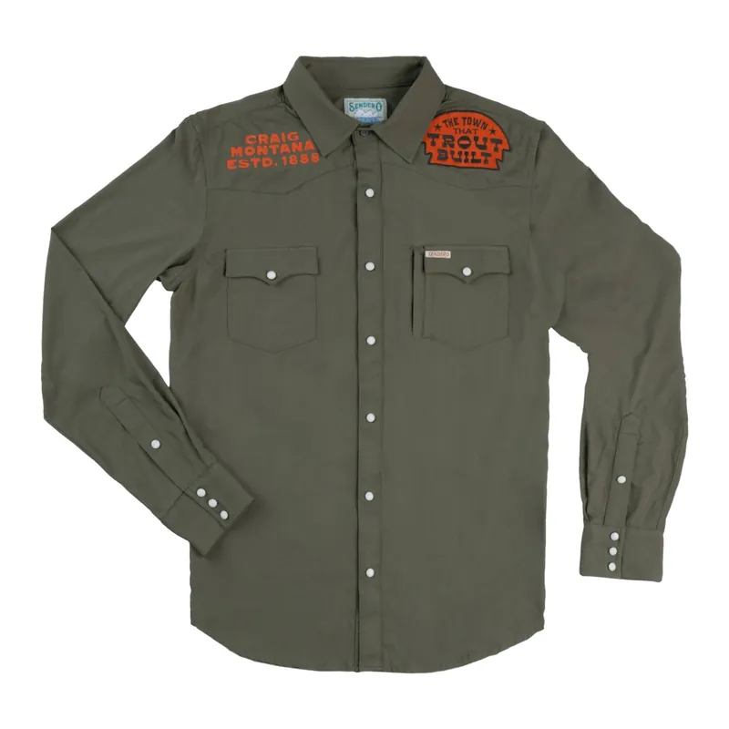 Trout Shop x Sendero Confluence Tech Long Sleeve Shirt