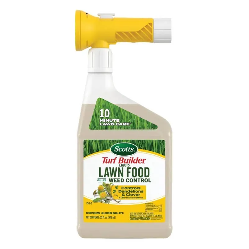 Scotts Turf Builder Liquid Lawn Food Plus Ready-To-Spray Weed Control