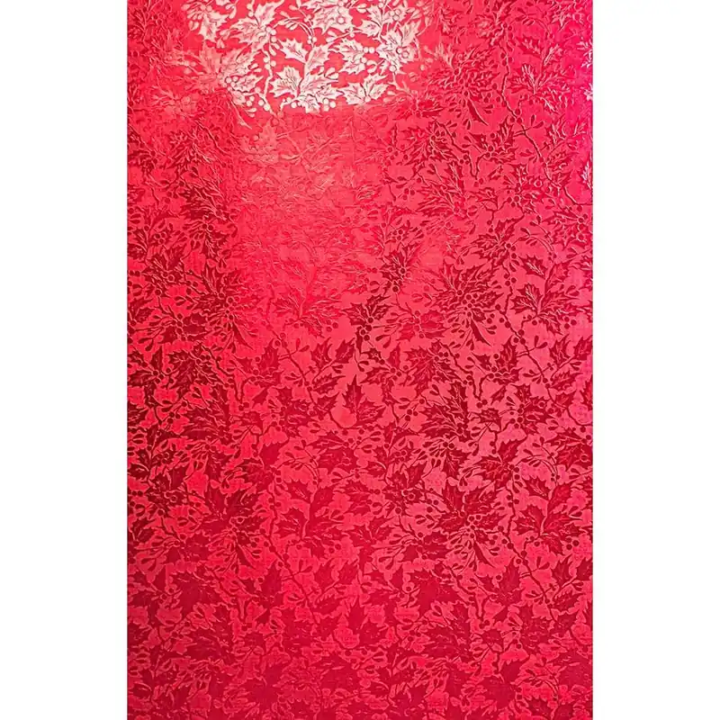 Sullivan Paper Company 6000 Series Red Holly Gift Wrap