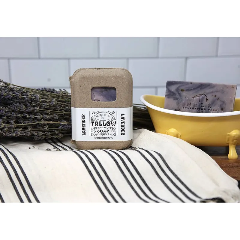 Milk Reclamation Barn Lavender Tallow Soap