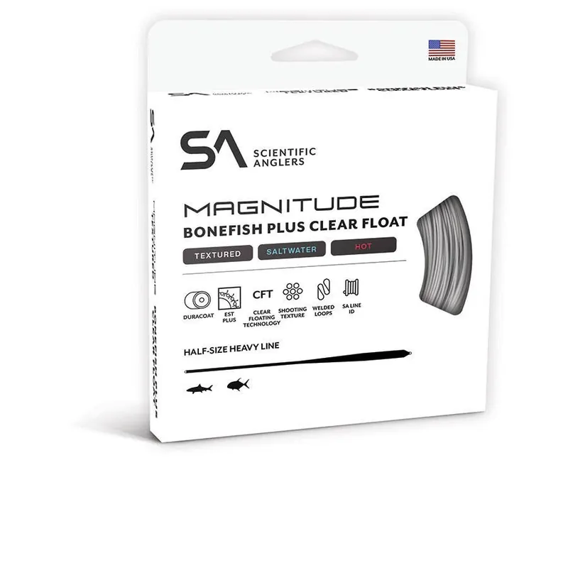 Scientific Anglers Magnitude Textured Bonefish Plus Clear Float