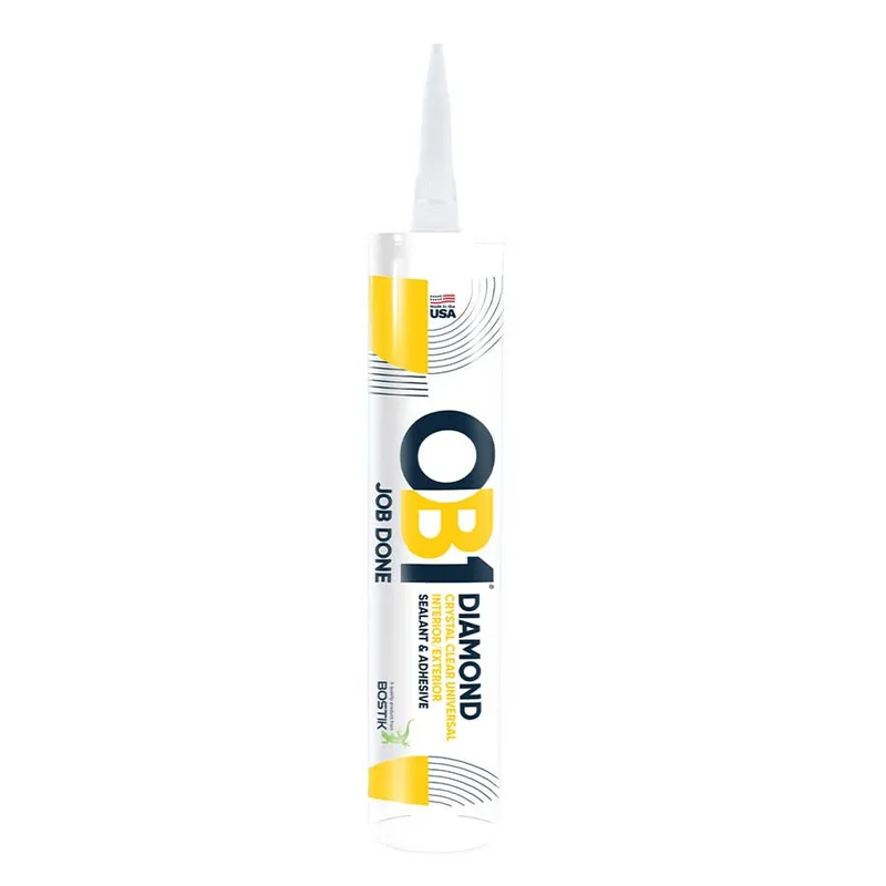 Bostik OB1 Diamond Crystal Clear Sealant and Adhesive 10.1 oz