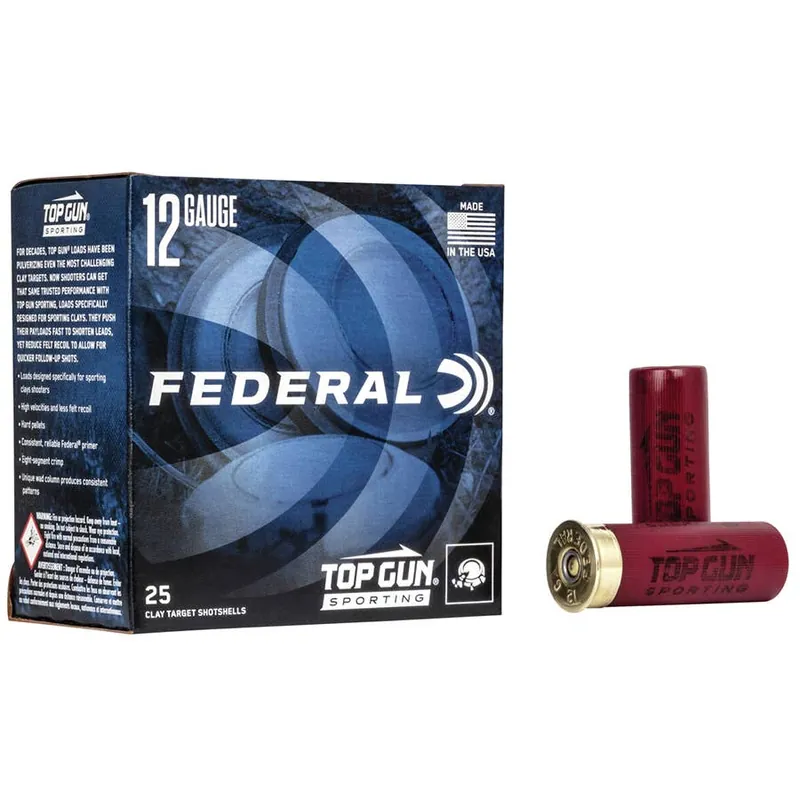 Federal Top Gun Sporting Ammo - 12 ga