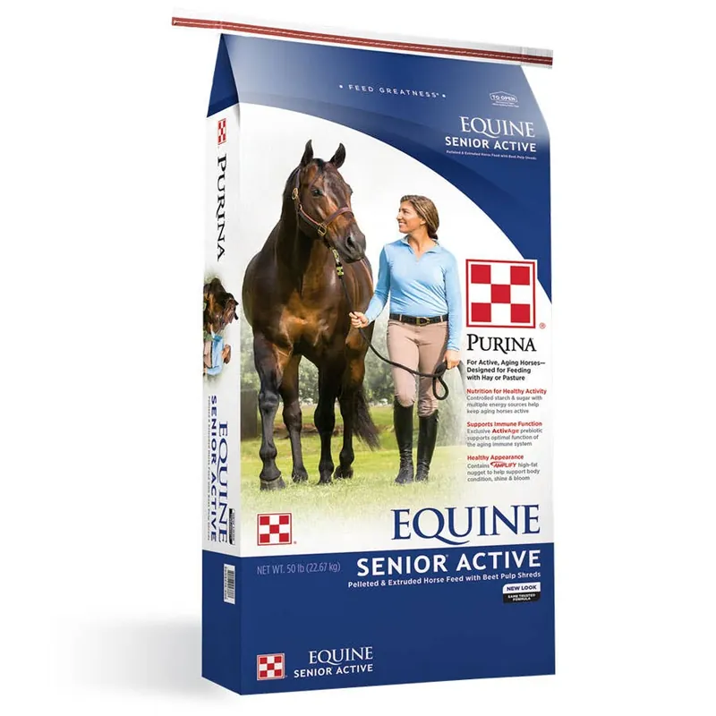 Purina Equine Active Senior Horse Feed - 50 Lb.