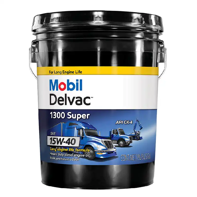 Mobil Delvac 15W-40 1300 Super Motor Oil - 5 Gallon