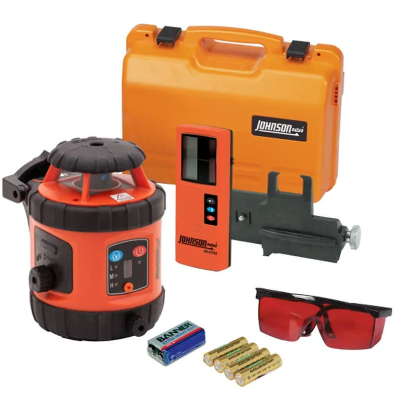 Johnson Level Self-Leveling Rotary Laser Kit