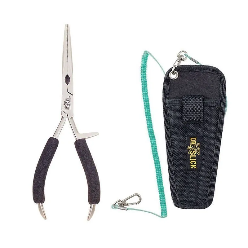 Dr. Slick Co. 8 1/2"" Barracuda Pliers w/ Holster & Lanyard
