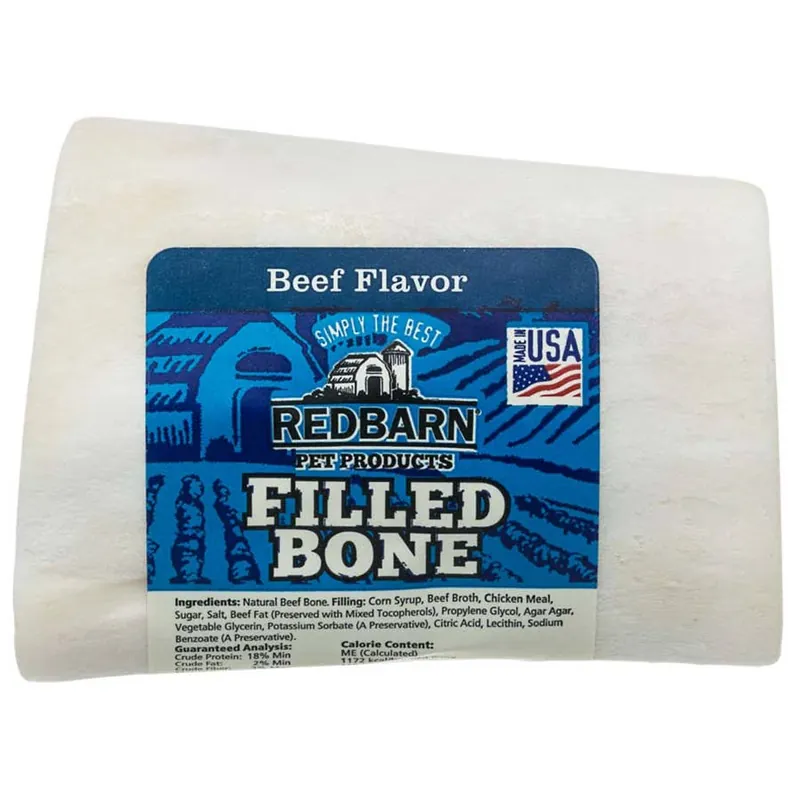Redbarn Beefy Filled Dog Bone