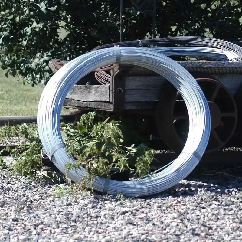 OK Brand 9 Ga. Smooth Catchweight Coil Wire - 175‘