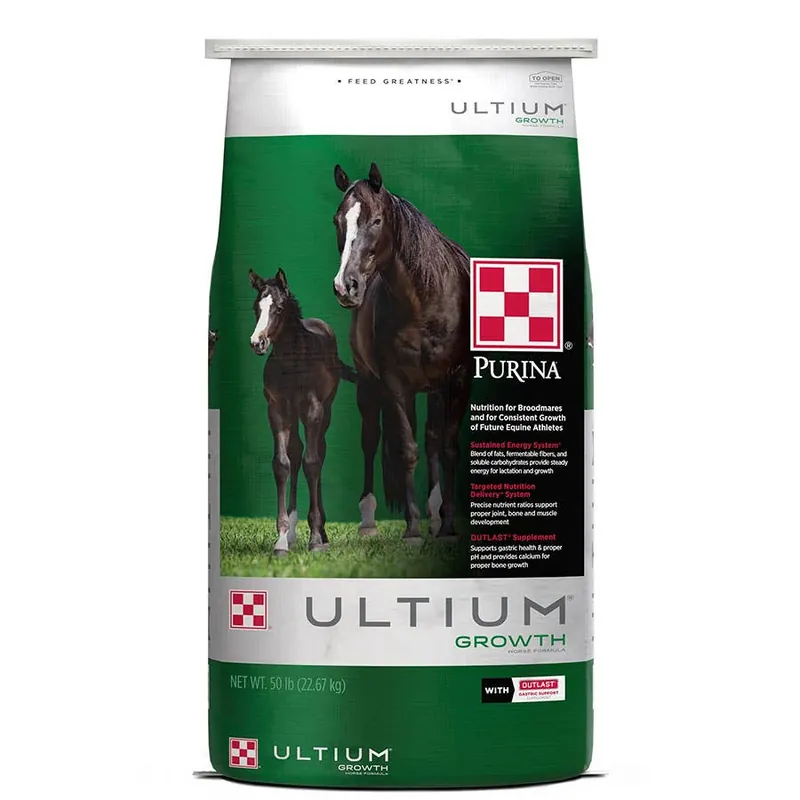 Purina Ultium Growth Horse Feed - 50 Lb.