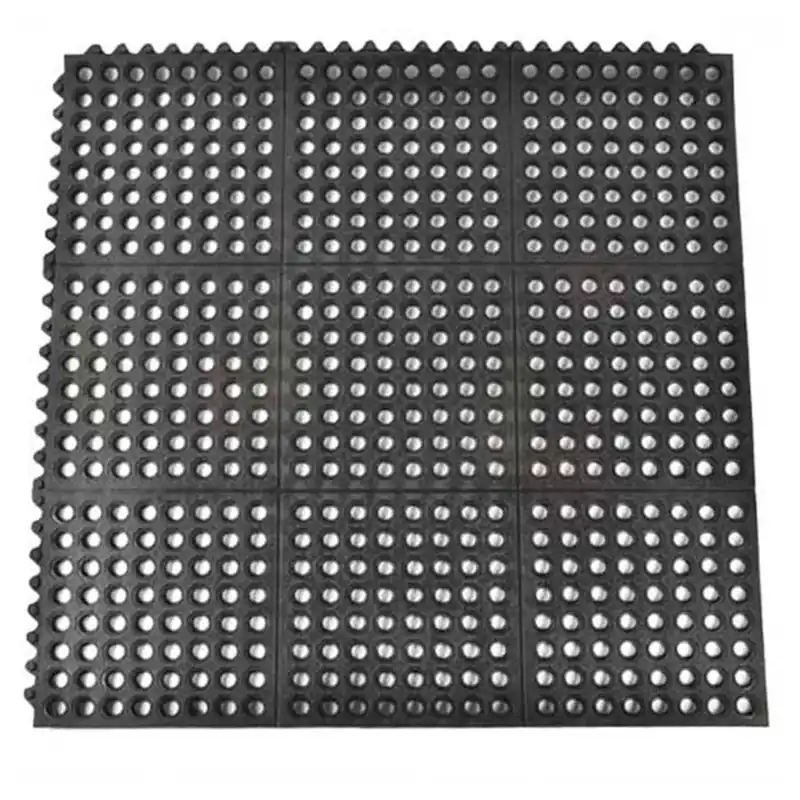 Red Barn Stall Wash Rack Mat - 3‘ X 3‘ X 1/2""
