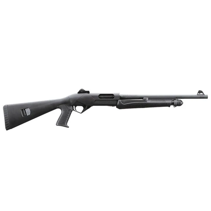 Benelli SuperNova Tactical Pump Shotgun - Black Synthetic - 12 ga - 18""