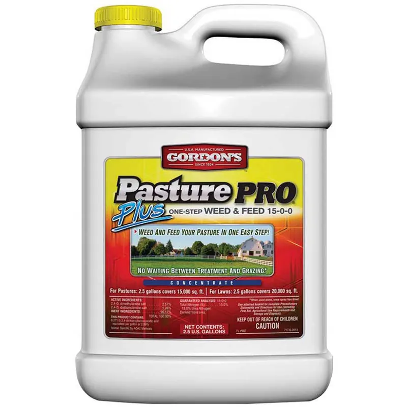 Gordon‘s Pasture Pro Plus One Step Weed/Feed - 2.5 gal
