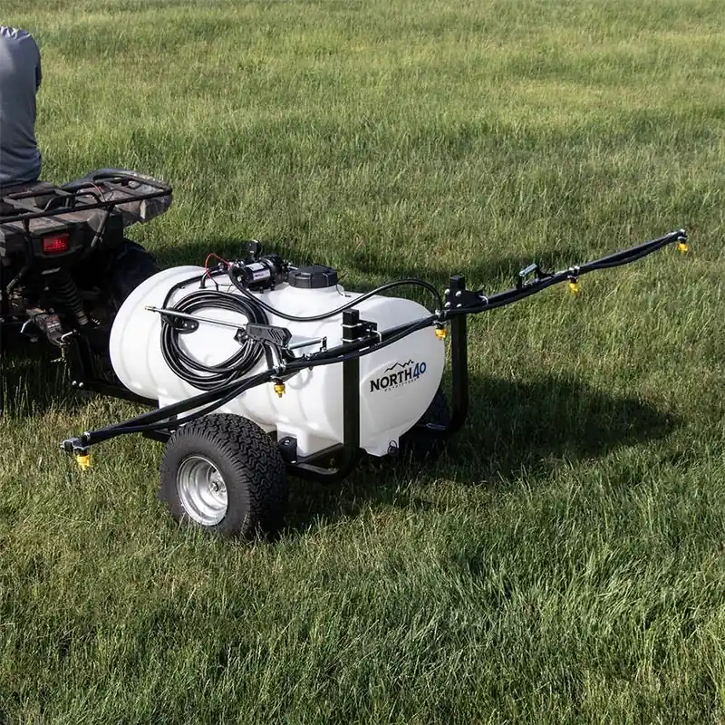 North 40 Outfitters 65 Gallon Trailer w/ 5 Nozzle Boom