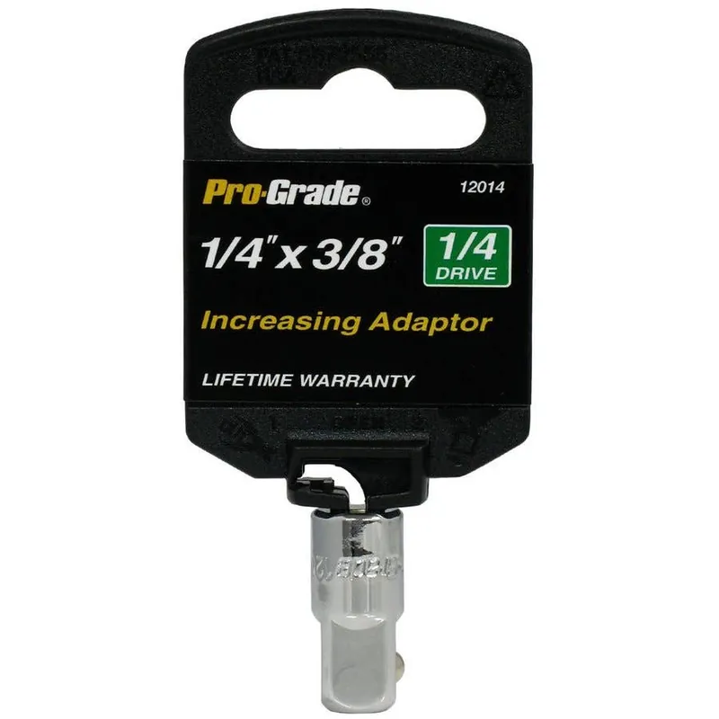 Pro-Grade 1/4"" Drive 1/4"" X 3/8"" Increasing Adaptor