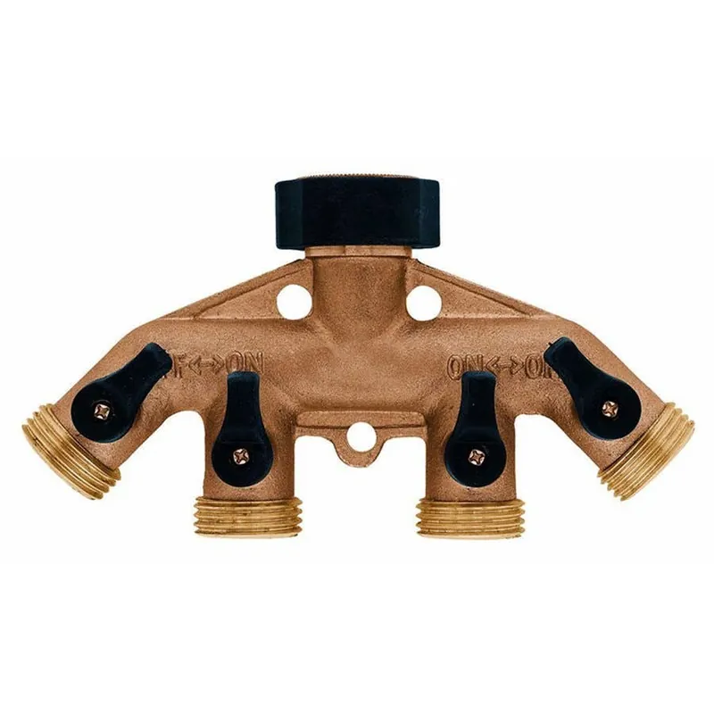 Orbit Brass Hose Faucet Manifold