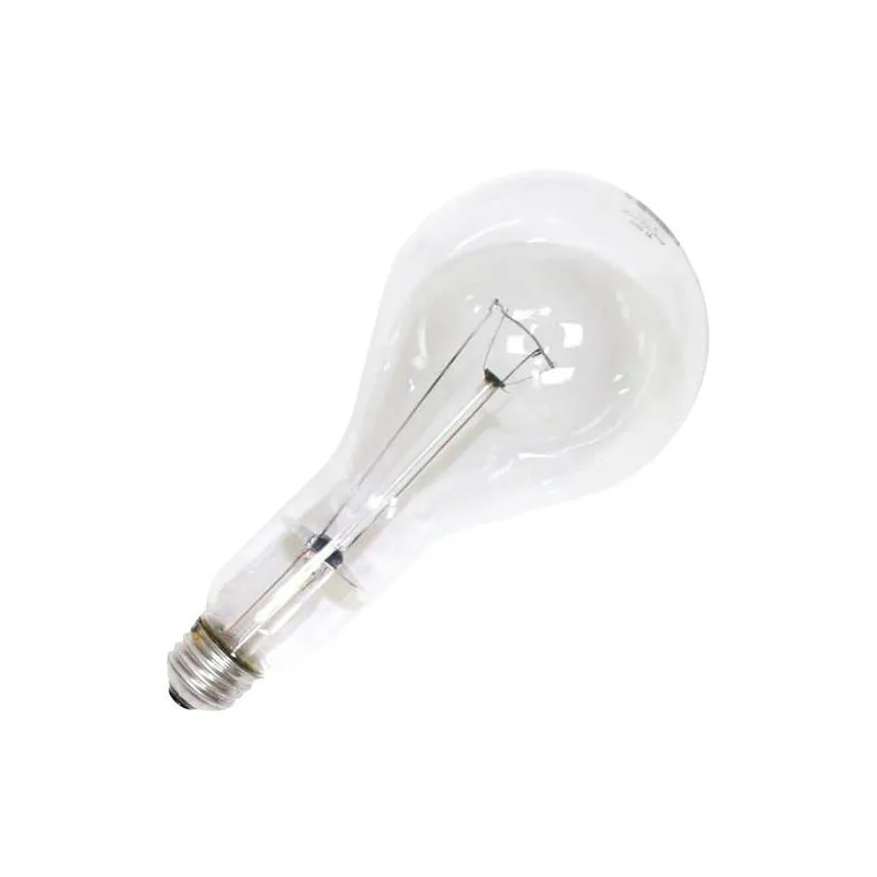Sylvania Incandescent Utility Light Bulb - Clear - 300w - 1 pk