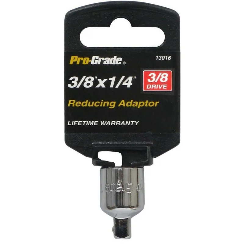 Pro-Grade 3/8"" Drive 3/8"" to 1/4"" Reducing Adaptor