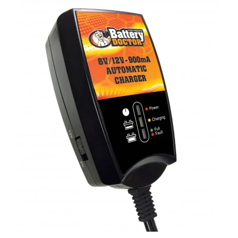 WirthCo Smart Battery Charger (6/12V 900mA)