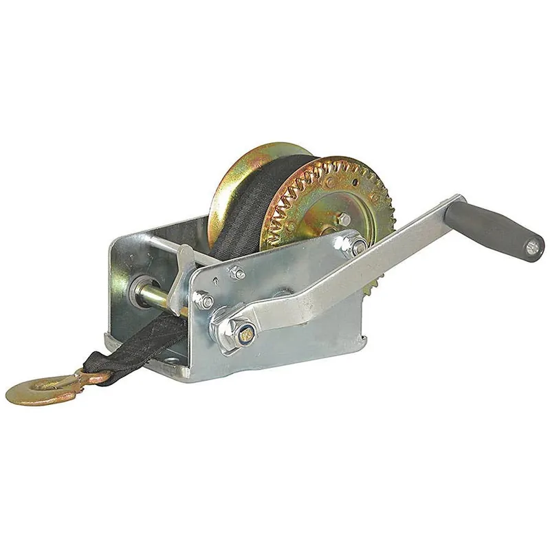Buyers Products Hand Winch with Strap - 800 lb