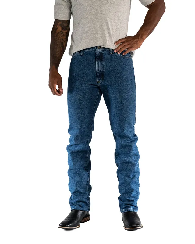 Wrangler Men‘s George Strait Cowboy Cut Original Fit Jeans - Heavy Stone Denim