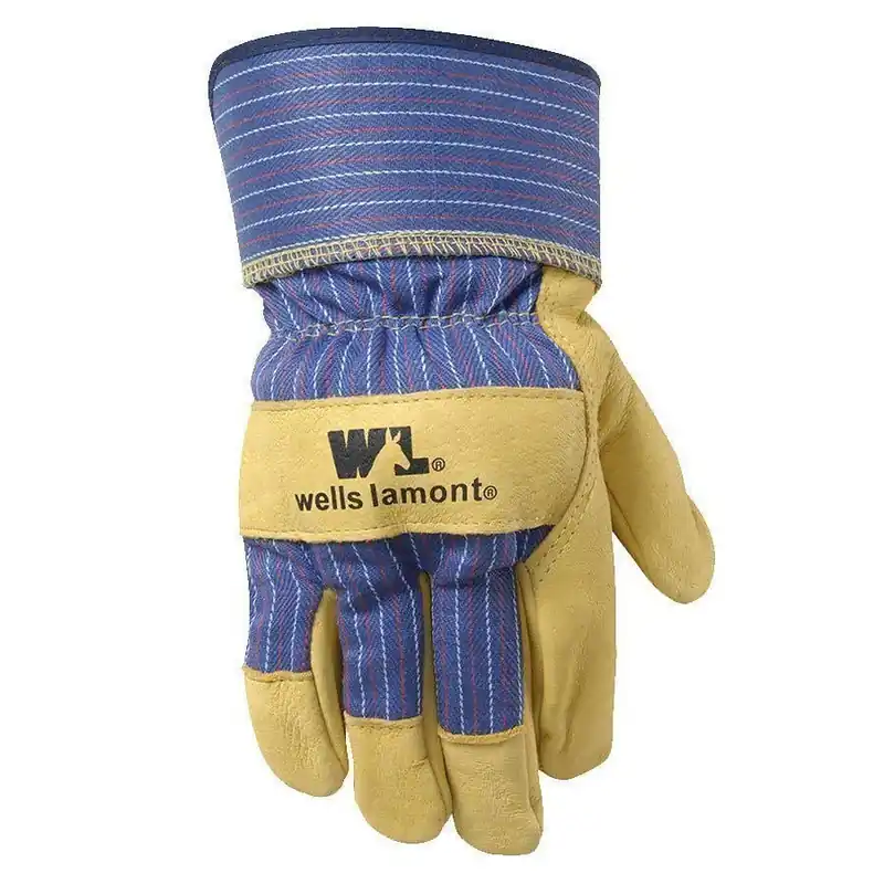 Wells Lamont Grain Leather Palm Gloves