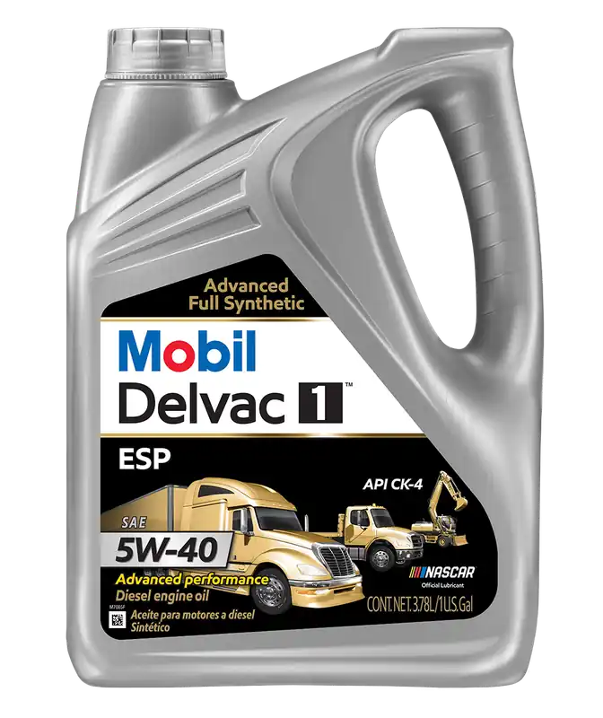 Mobil Delvac 1 ESP 5W-40 Motor Oil