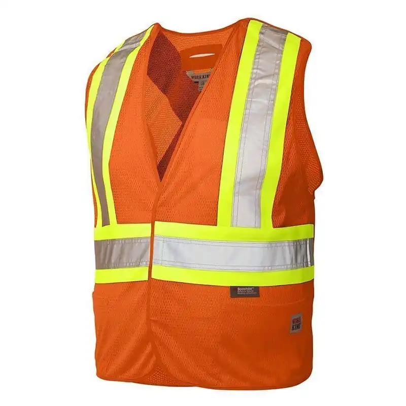 Tough Duck 5-Point Hi Vis Tearaway Safety Vest North 40 Outfitters