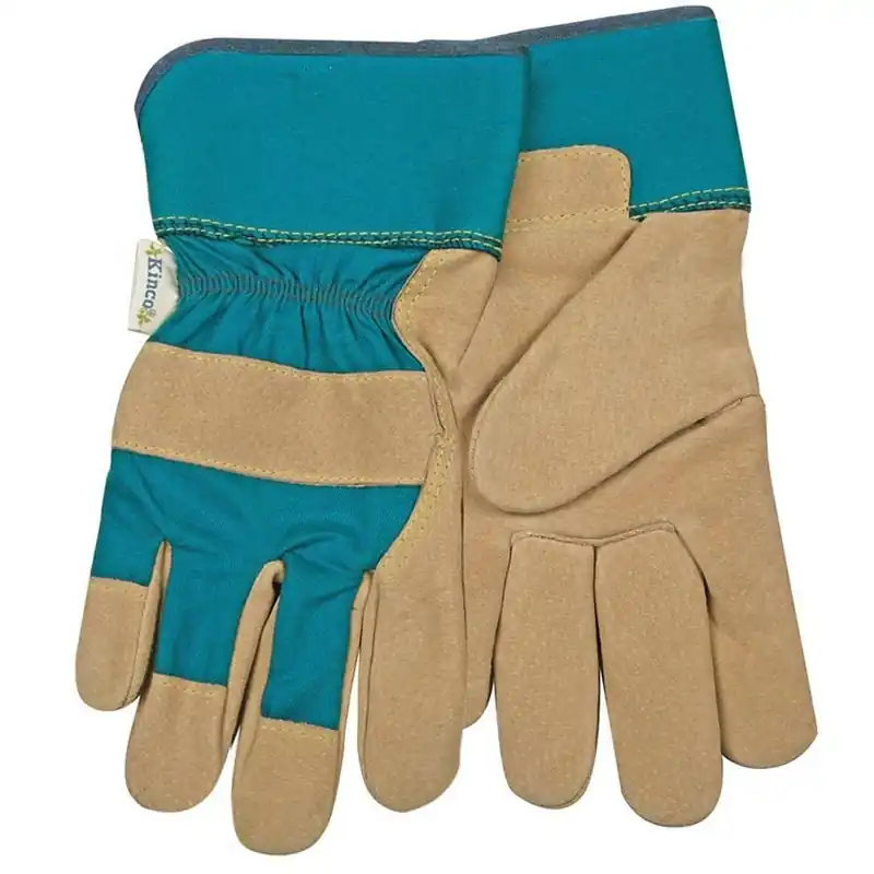 Kinco Unlined Pigskin Women‘s Work Glove w/ Rubberized Wrist North 40 Outfitters